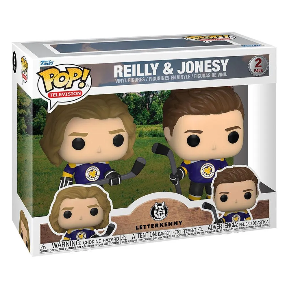 Letterkenny Funko POP 2-Pack | Reilly & Jonesy in Jerseys