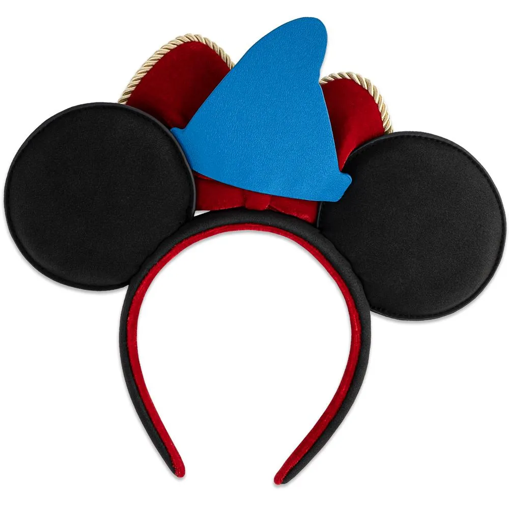 Loungefly x Disney Fantasia 80th Sorcerer Mickey Mouse Ears Headband