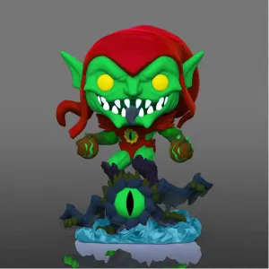 Marvel Mech Strike Monster Hunters - Green Goblin Glow US Exclusive Pop! Vinyl
