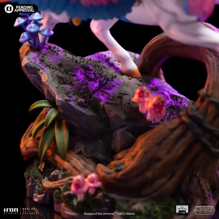 MASTERS OF THE UNIVERSE BATTLE DIORAMA SERIES SHE-RA & SWIFT WIND 1/10 DELUXE ART SCALE LIMITED EDITION STATUE