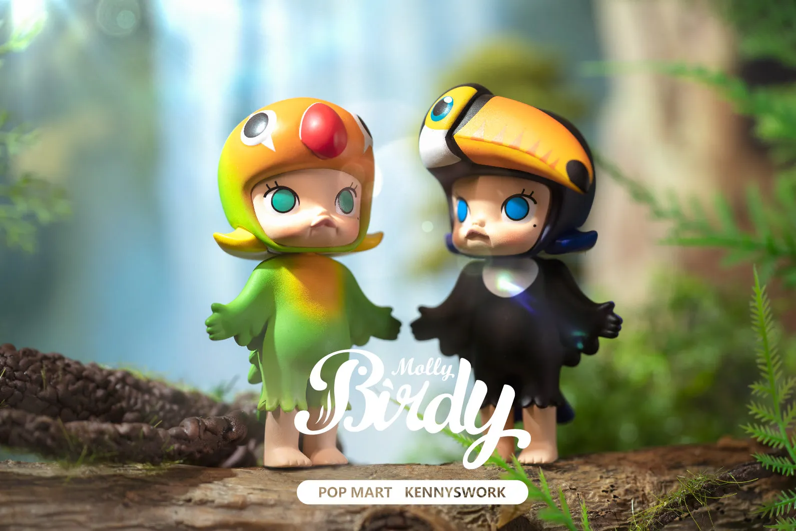 Molly Birdy Series  by  Kenny Wong  x  POP Mart