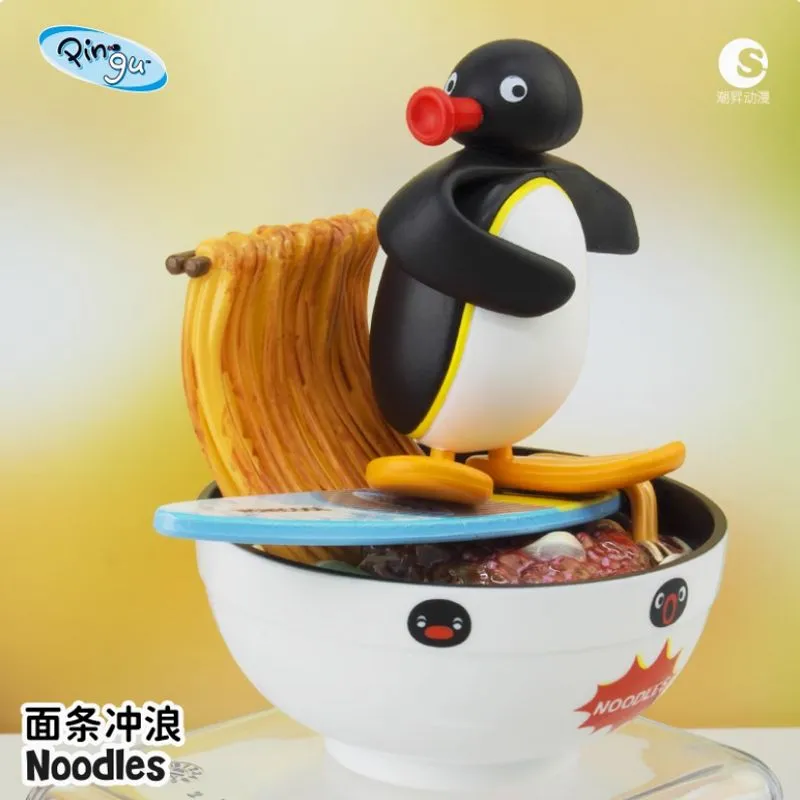 【NEW】Pingu Penguin Funny Scene Series Blind Box