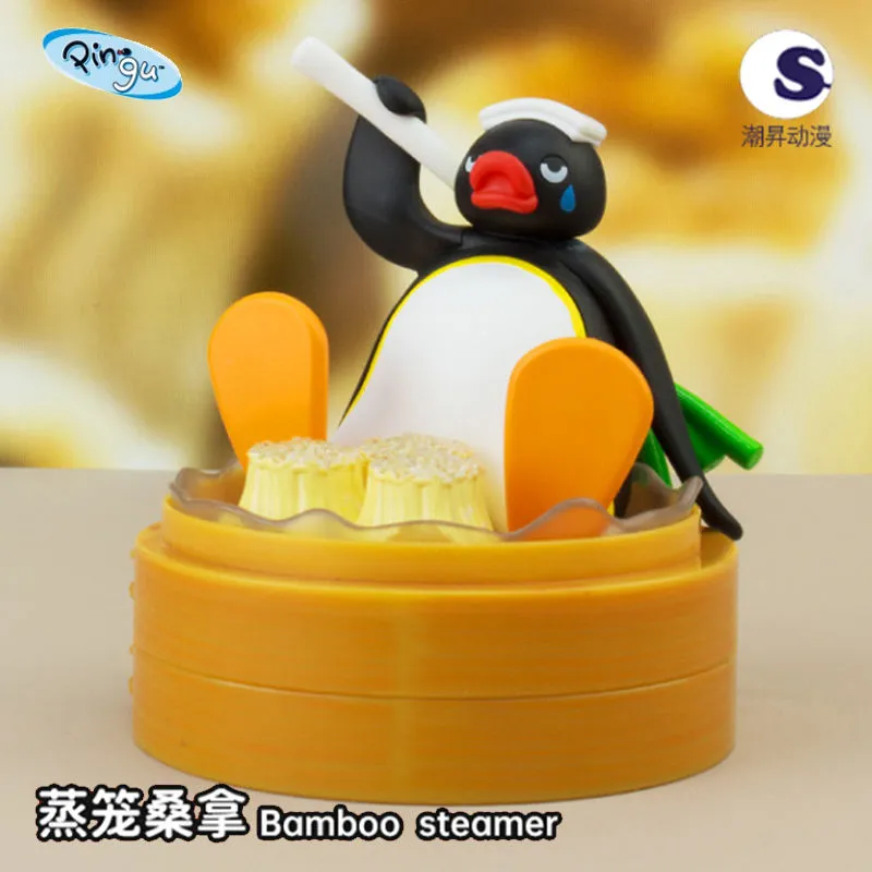 【NEW】Pingu Penguin Funny Scene Series Blind Box
