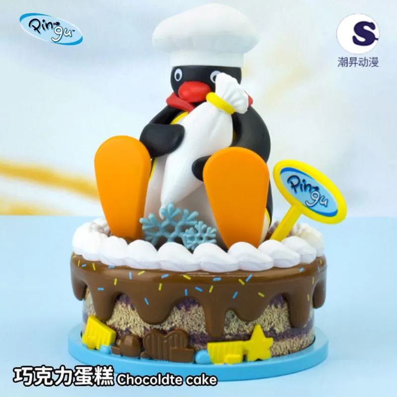 【NEW】Pingu Penguin Funny Scene Series Blind Box