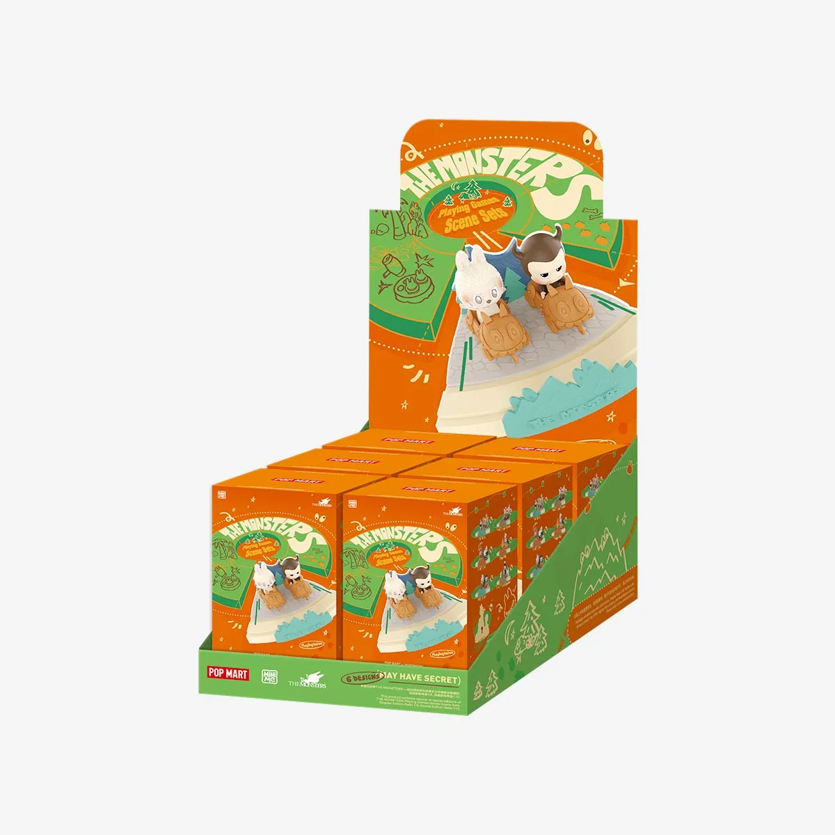 【NEW】POP MART THE MONSTERS Playing Games Series Scene Sets