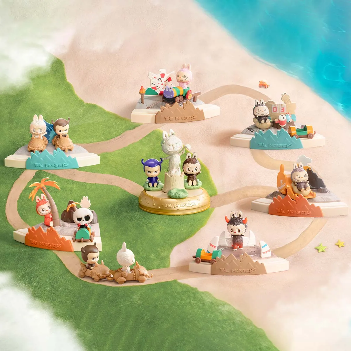 【NEW】POP MART THE MONSTERS Playing Games Series Scene Sets