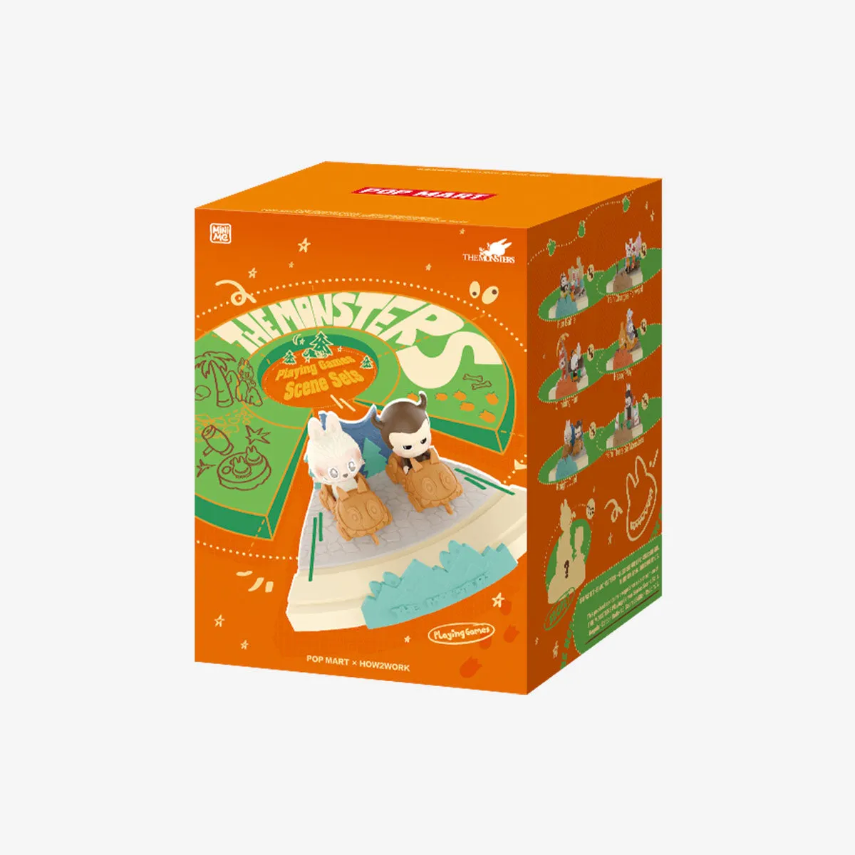 【NEW】POP MART THE MONSTERS Playing Games Series Scene Sets