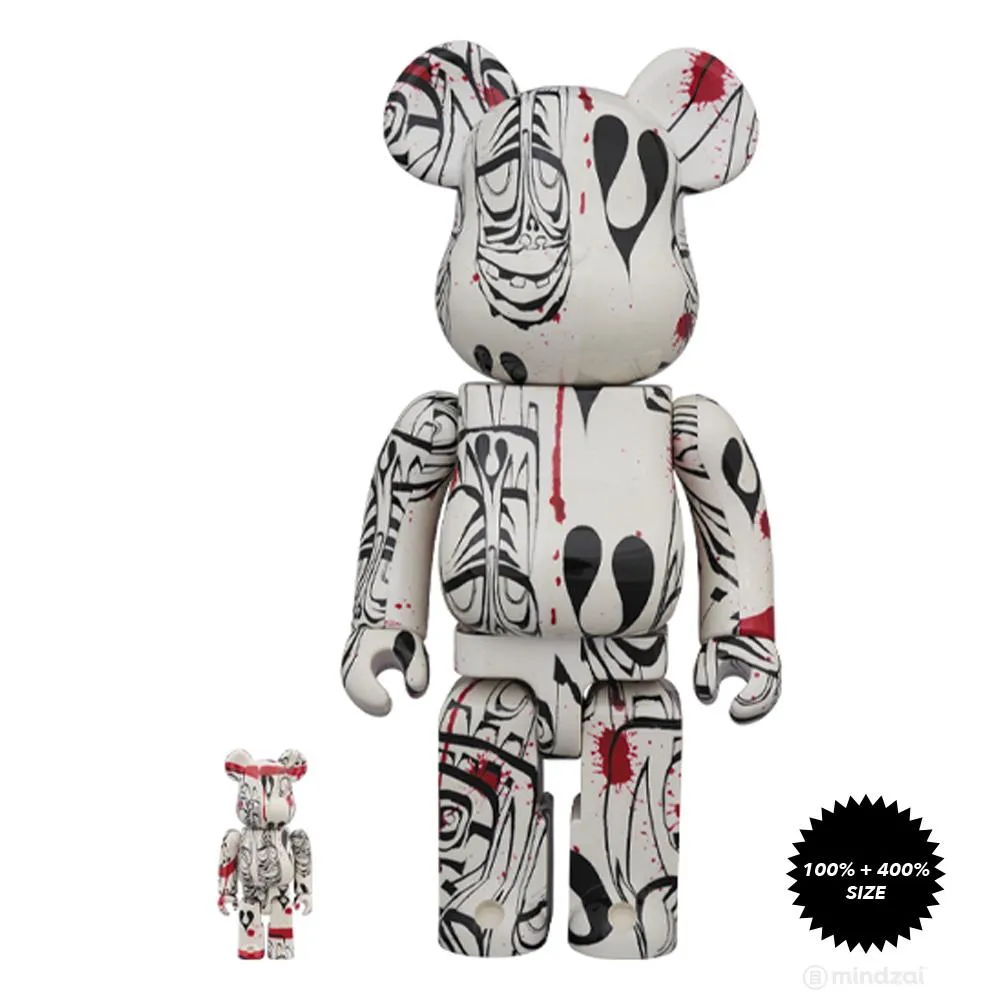 Phil Frost (2019) 100%   400% Bearbrick Set by Medicom Toy