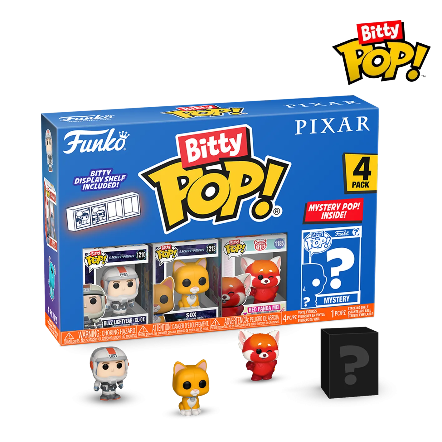 Pixar - Lightyear Bitty Pop! 4 Pack