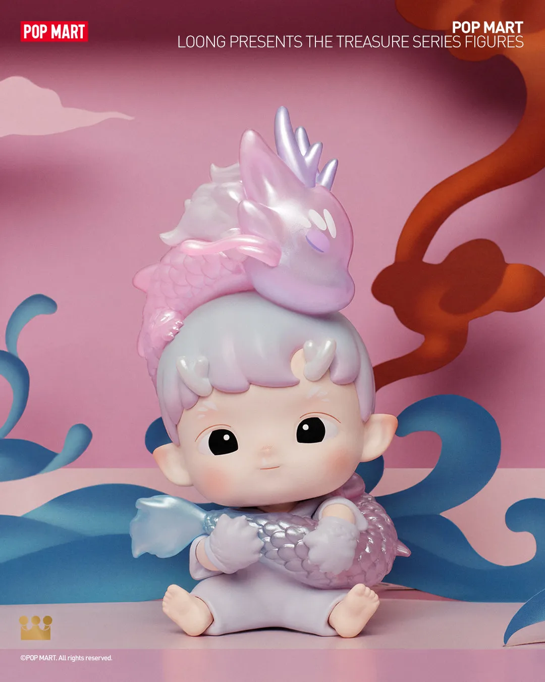 POP MART Loong Presents the Treasure Series Figures