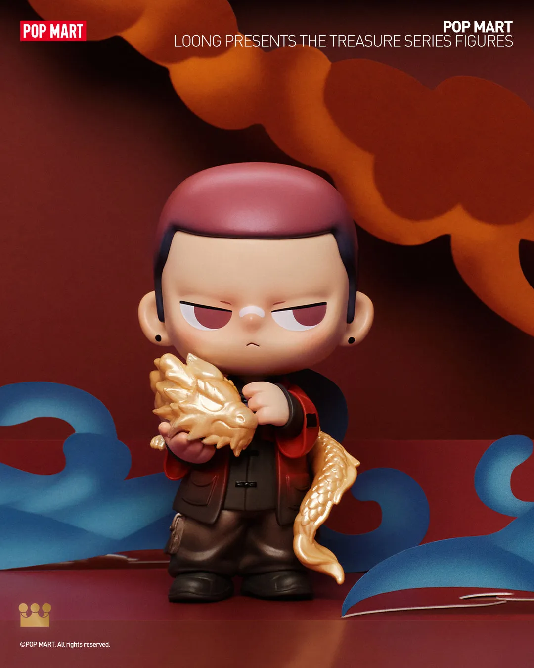 POP MART Loong Presents the Treasure Series Figures