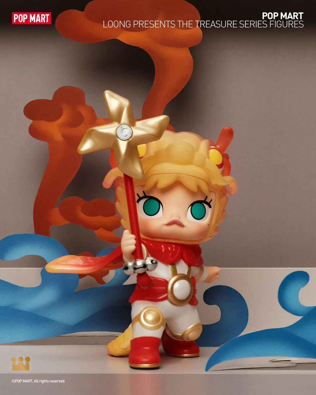 POP MART Loong Presents the Treasure Series Figures
