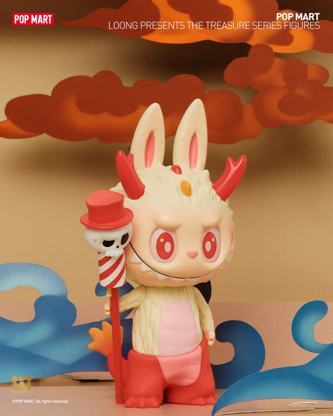 POP MART Loong Presents the Treasure Series Figures