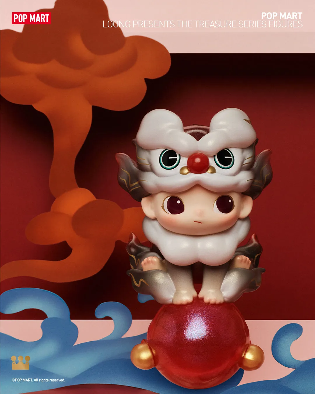 POP MART Loong Presents the Treasure Series Figures