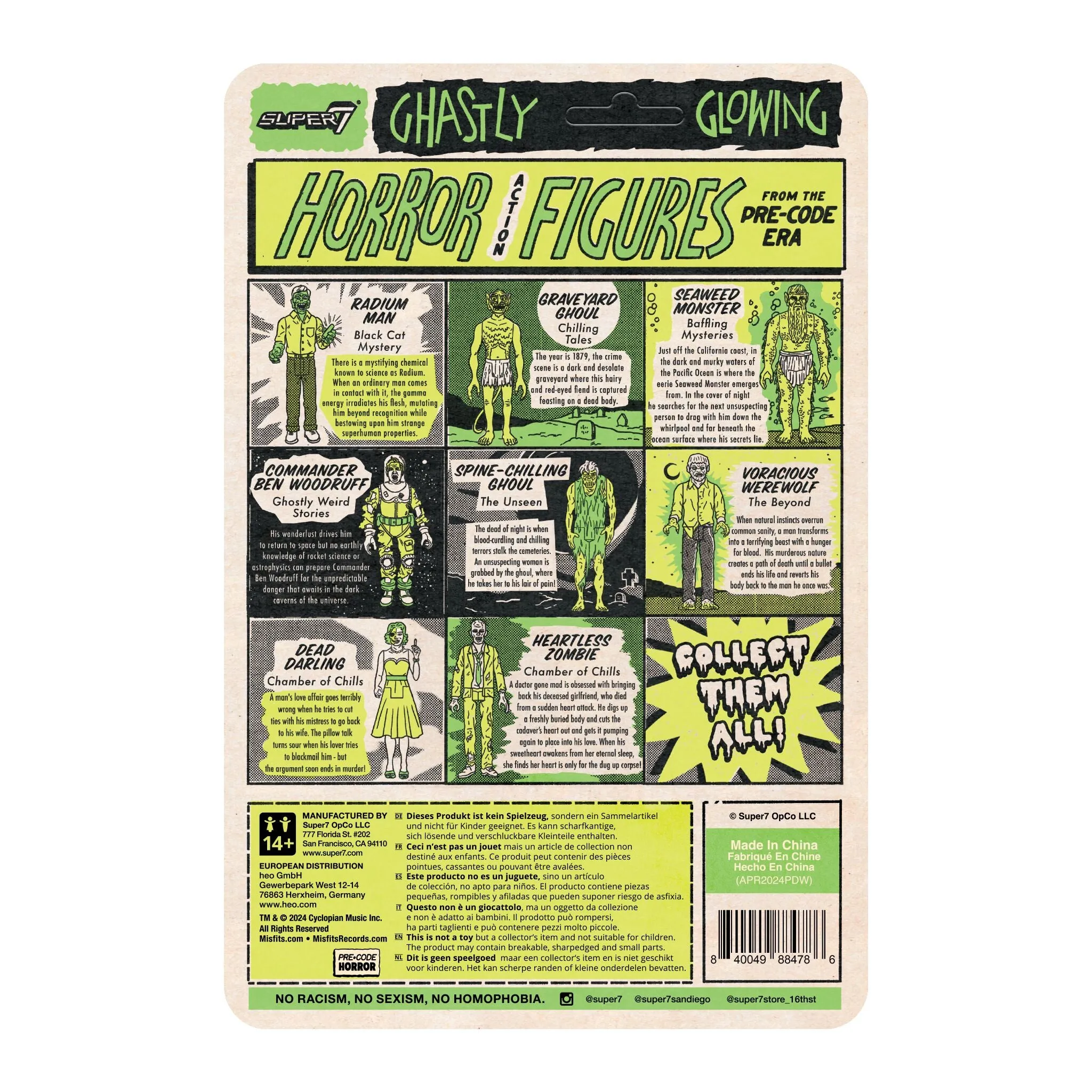 Pre-Code Horror ReAction Figures Wave 04 - Chamber Of Chills 19 - Dead Darling (Glow)
