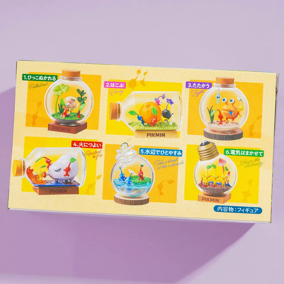 Re-Ment Pikmin Terrarium Collection
