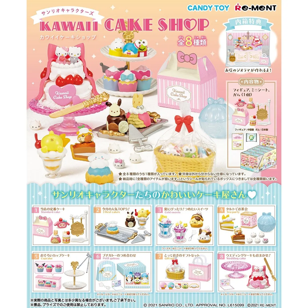 Re-Ment Sanrio Characters Kawaii Cake Shop