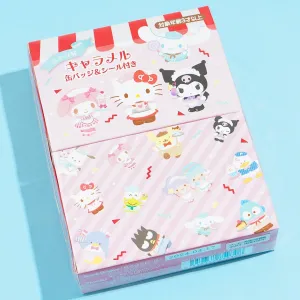 Sanrio Characters Cafe Secret Can Badge With Candy