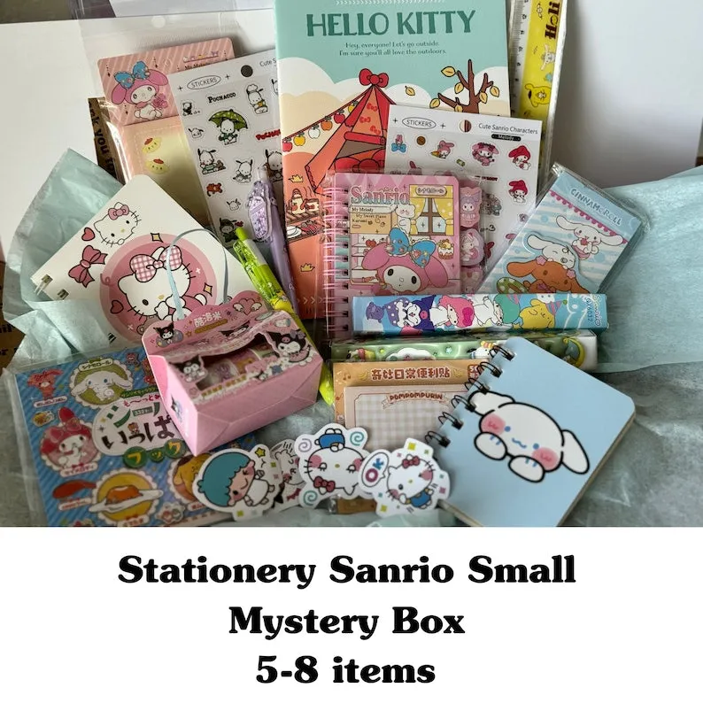 Sanrio Stationery Mystery Box, Kawaii Blind Box