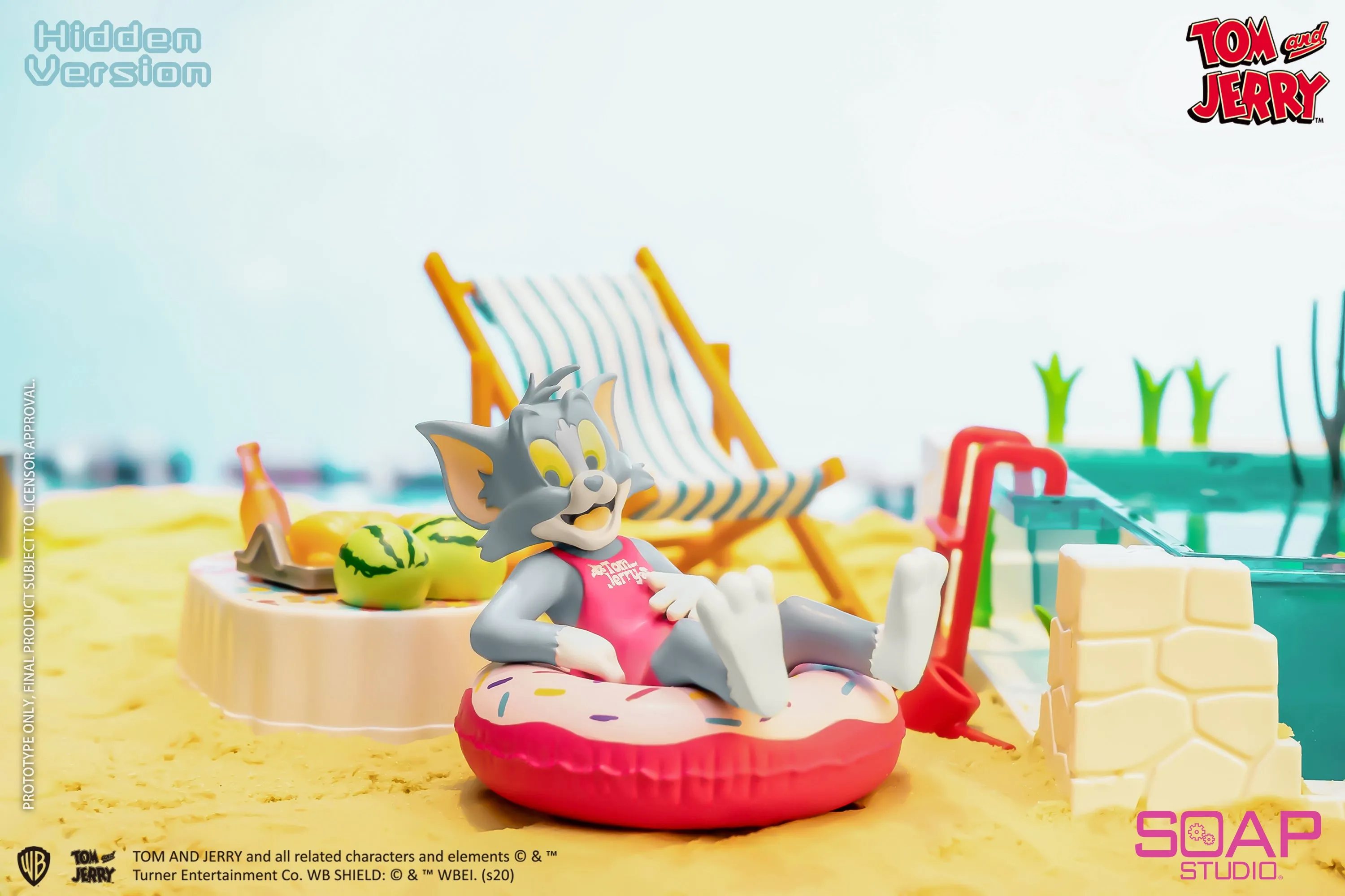 Soap Studio CA803 Tom and Jerry: Summer Splash Series Blind Box (8 Characters)