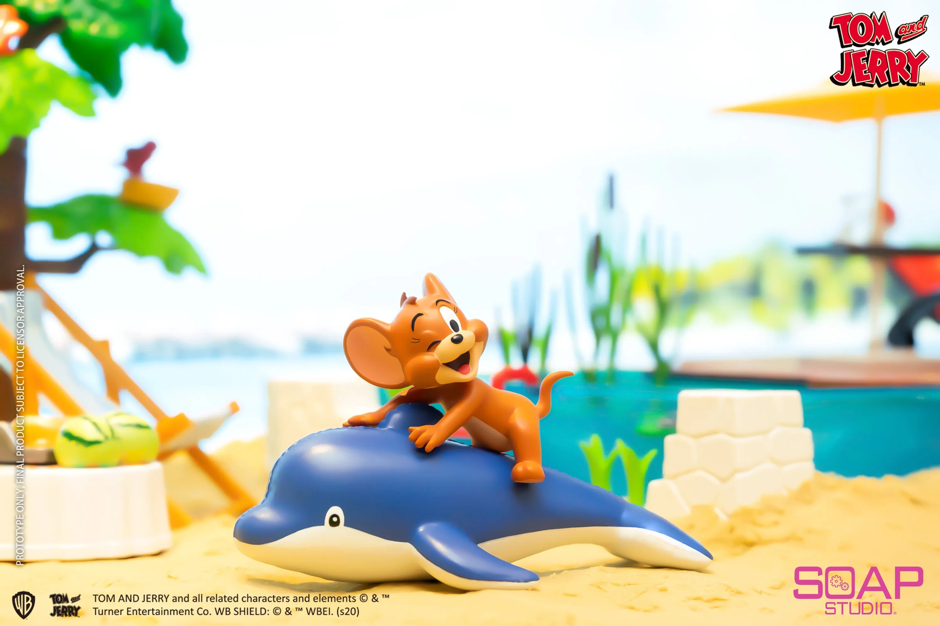 Soap Studio CA803 Tom and Jerry: Summer Splash Series Blind Box (8 Characters)