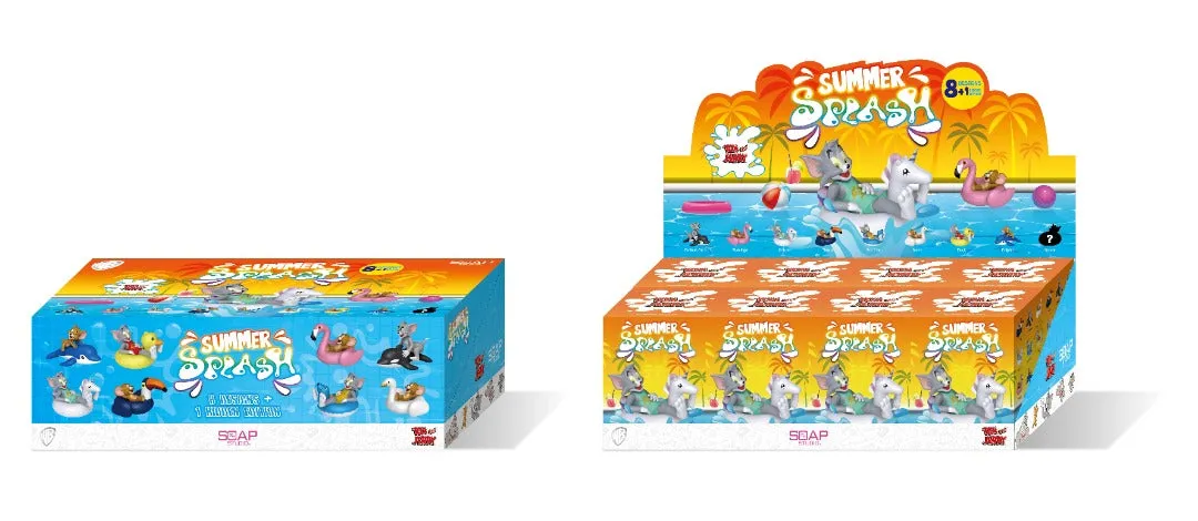 Soap Studio CA803 Tom and Jerry: Summer Splash Series Blind Box (8 Characters)