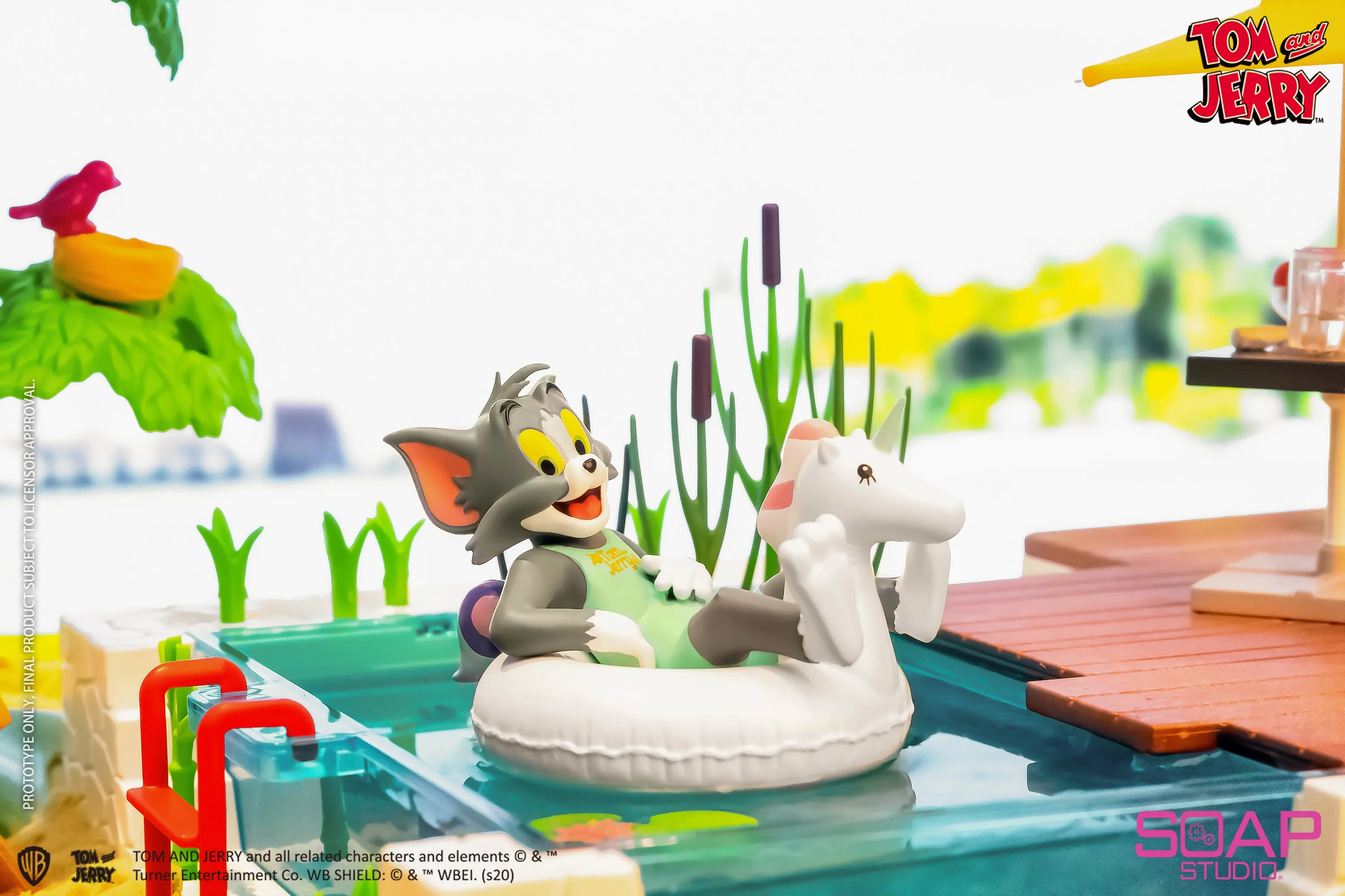 Soap Studio CA803 Tom and Jerry: Summer Splash Series Blind Box (8 Characters)