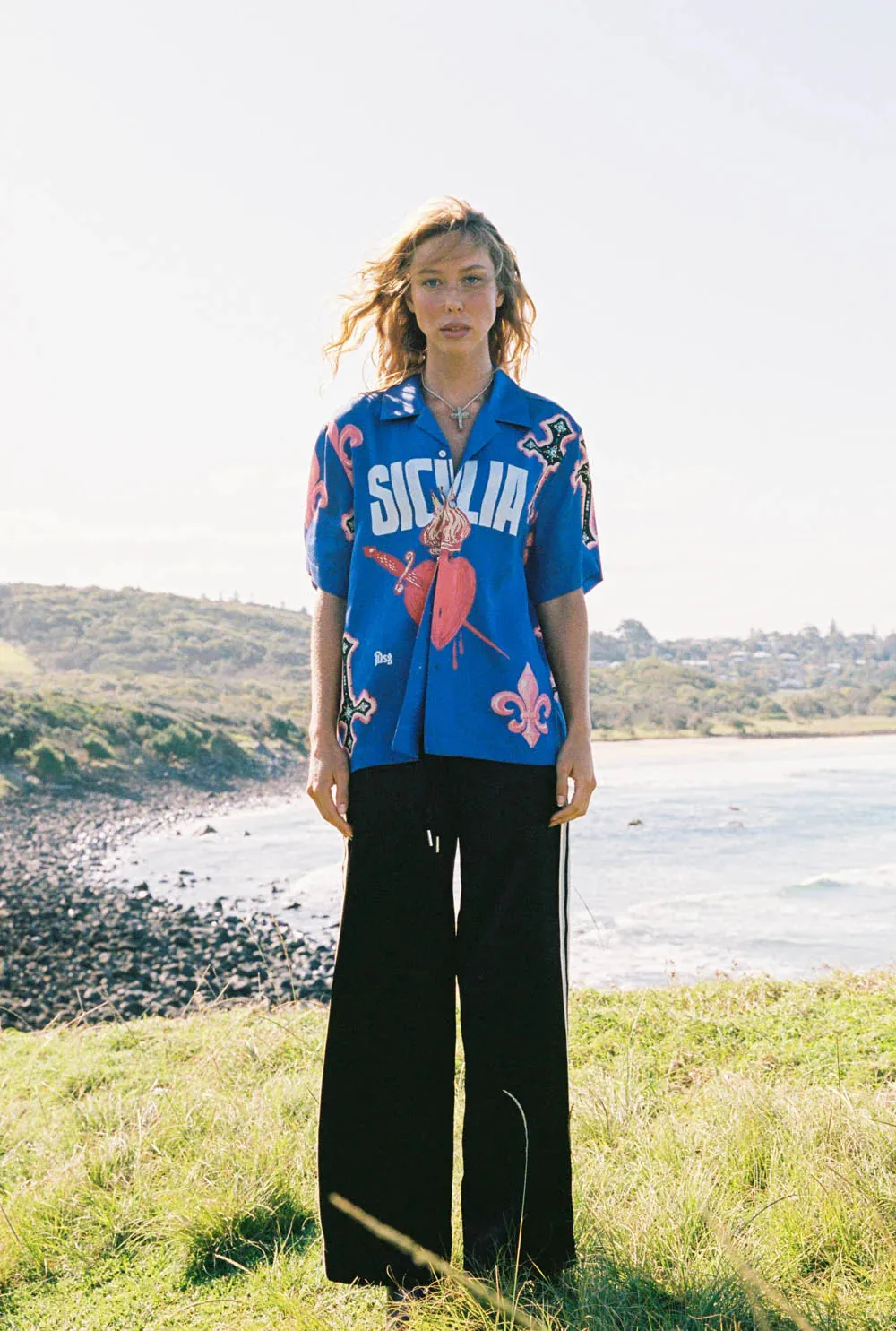 SOMETHING VERY SPECIAL - The Sicilia Resort Shirt - Royal Blue