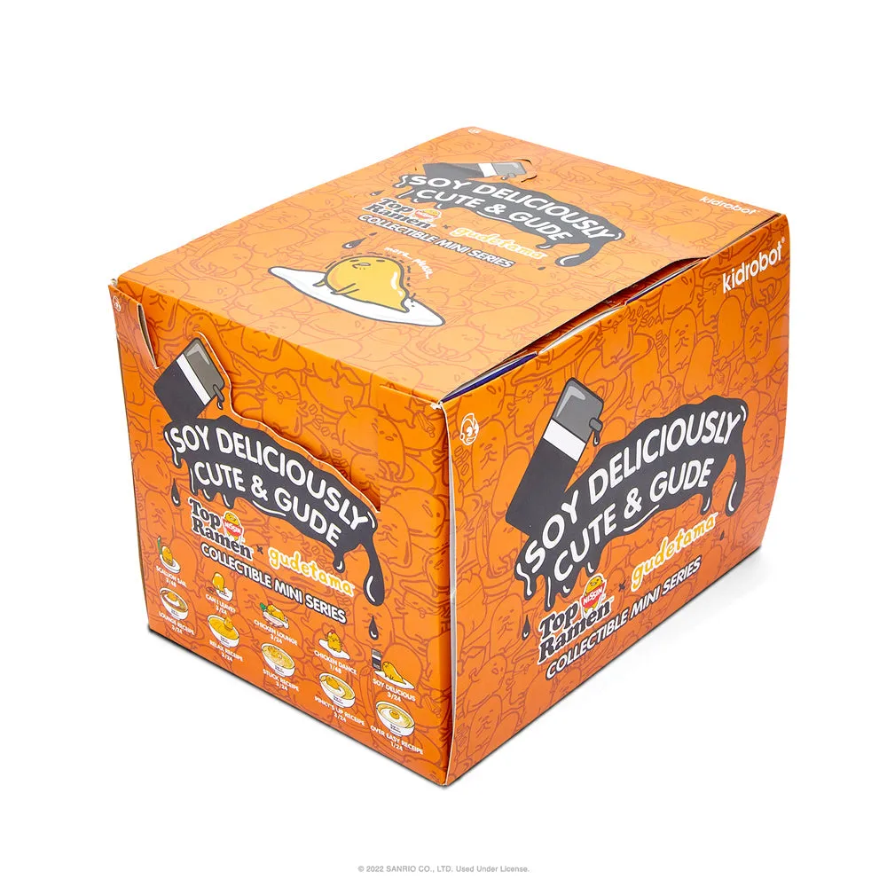 Soy Deliciously Cute & Gude Blind Box Mini Series by Gudetama x Top Ramen x Kidrobot