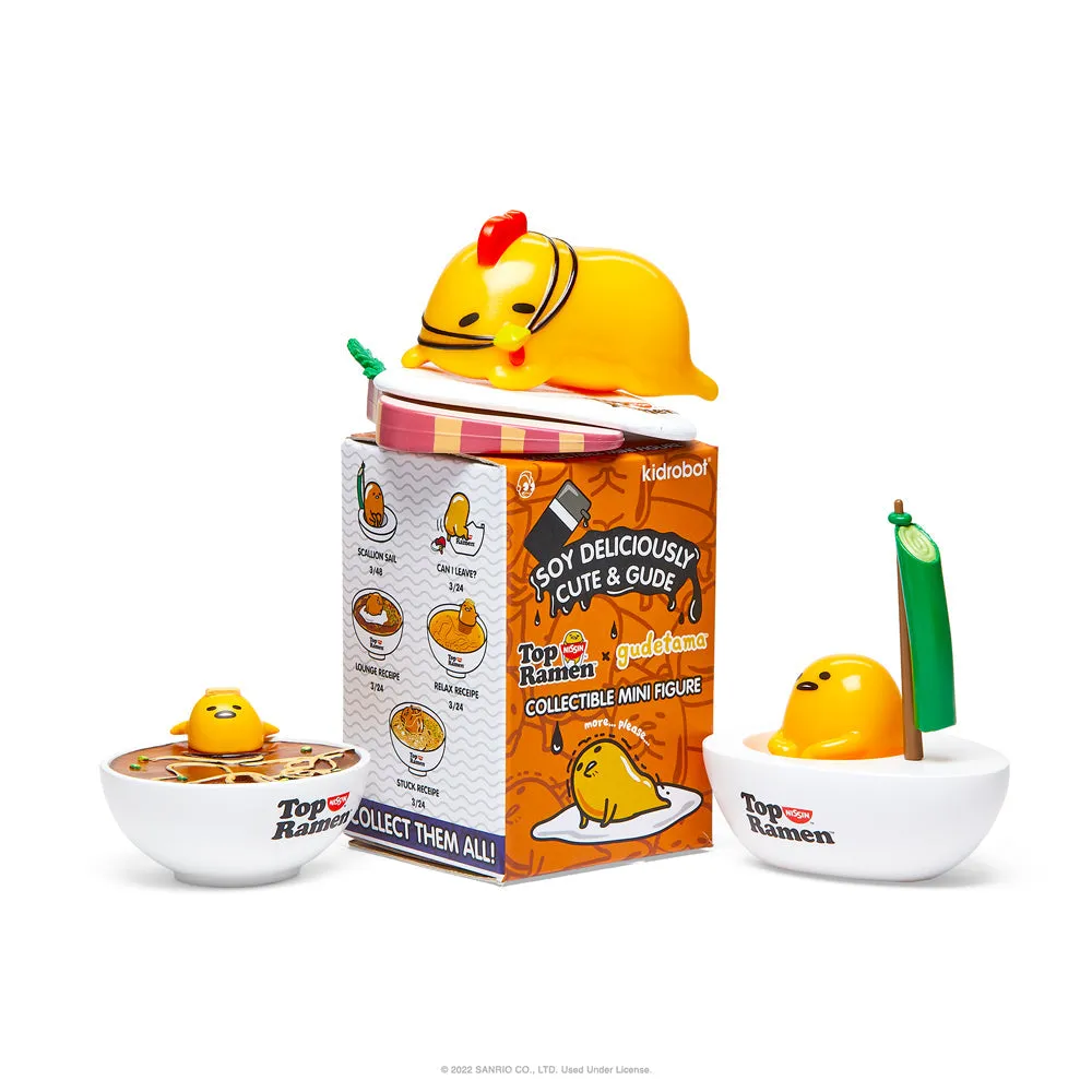 Soy Deliciously Cute & Gude Blind Box Mini Series by Gudetama x Top Ramen x Kidrobot