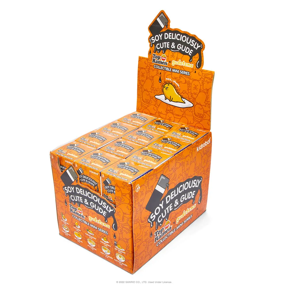 Soy Deliciously Cute & Gude Blind Box Mini Series by Gudetama x Top Ramen x Kidrobot