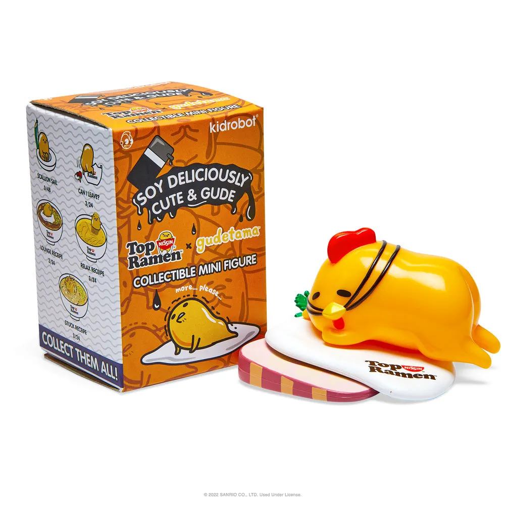 Soy Deliciously Cute & Gude Blind Box Mini Series by Gudetama x Top Ramen x Kidrobot