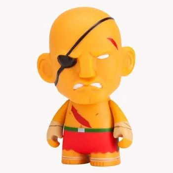 Street Fighter x Kidrobot Mini Figure 2 Pack: Sagat