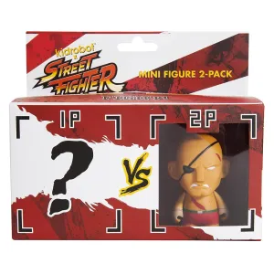 Street Fighter x Kidrobot Mini Figure 2 Pack: Sagat