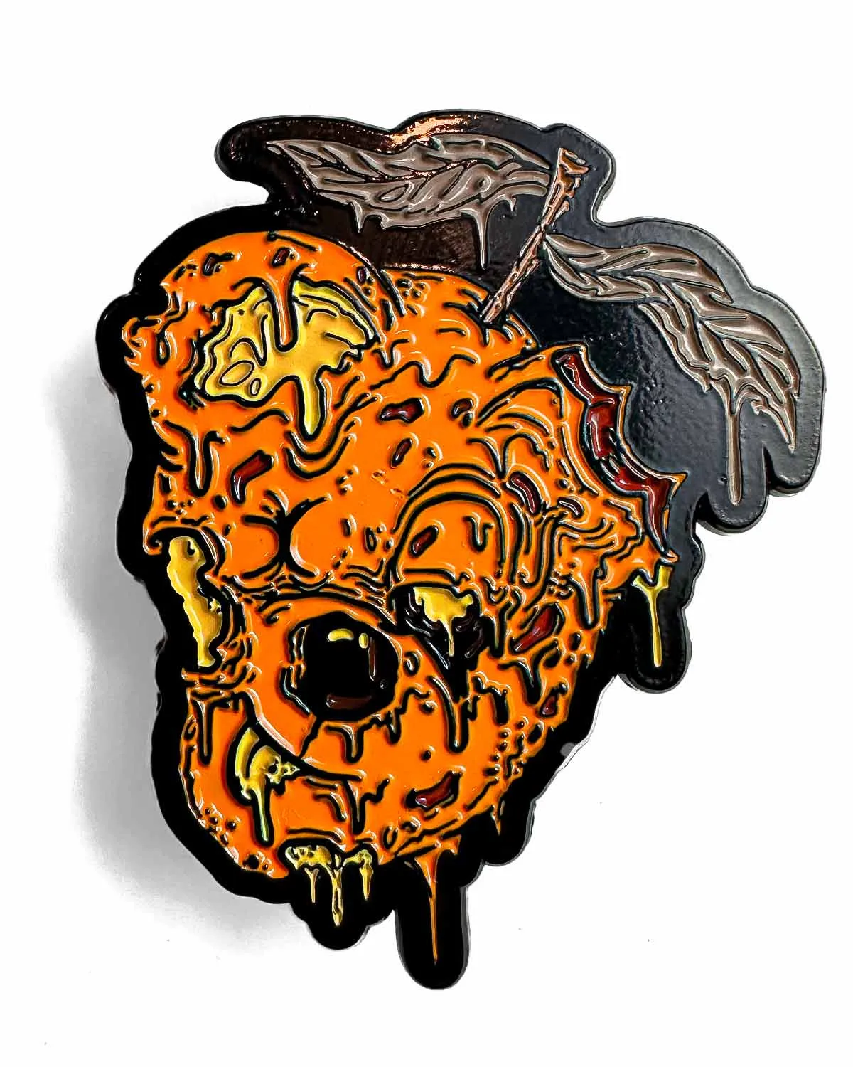 Sullivan King Mushed Mango Enamel Pin