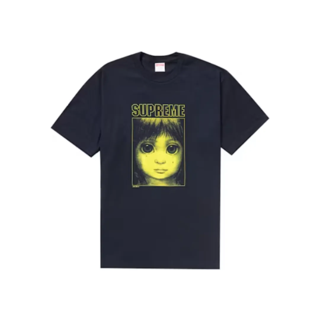 Supreme Margaret Keane Teardrop Tee 'Navy' (2024)