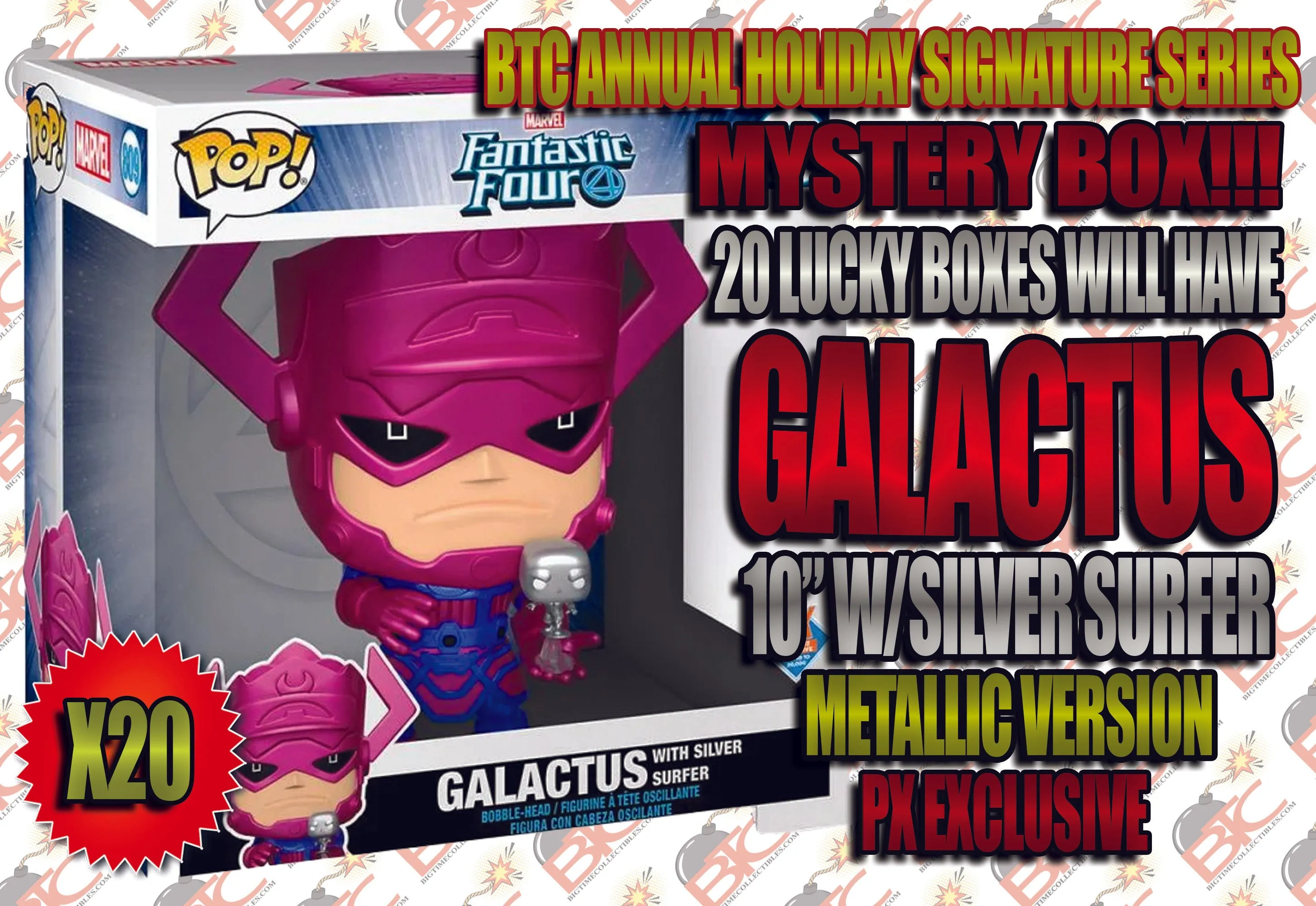 THE ANNUAL BTC HOLIDAY SIGNATURE SERIES MYSTERY BOX!!! LIMITED TO 150 BOXES