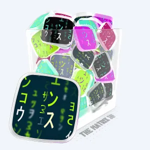 THE MATRIX 3D - Animated RGB GIF | Stream Deck Icons