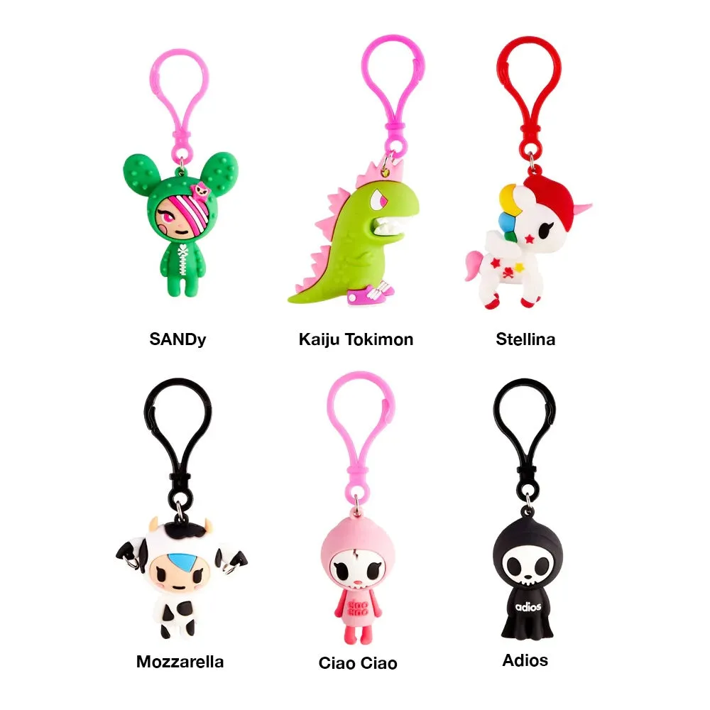 Tokidoki Characters Figural Bag Clips Series 1: (1 Blind Box)