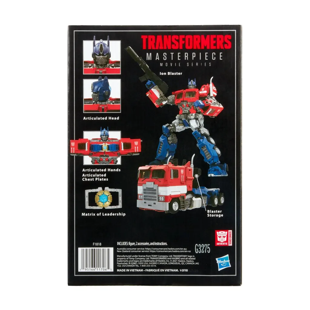 Transformers: Masterpiece Movie Series - Bumblebee (2018) - MPM-12 Optimus Prime Action Figure F1818