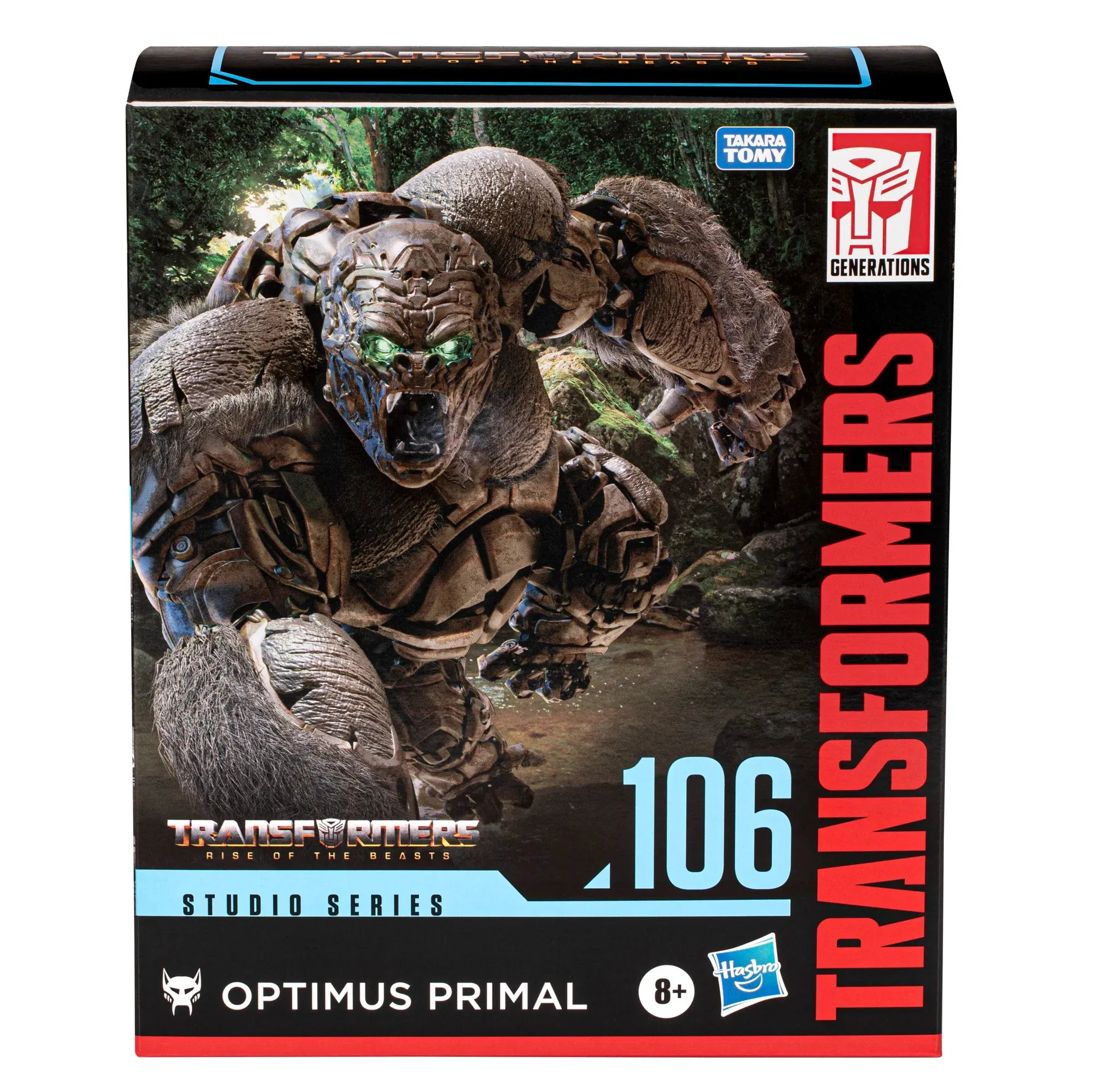 Transformers: Studio Series #106 (Rise of the Beasts) Leader Optimus Primal Action Figure (F7248)