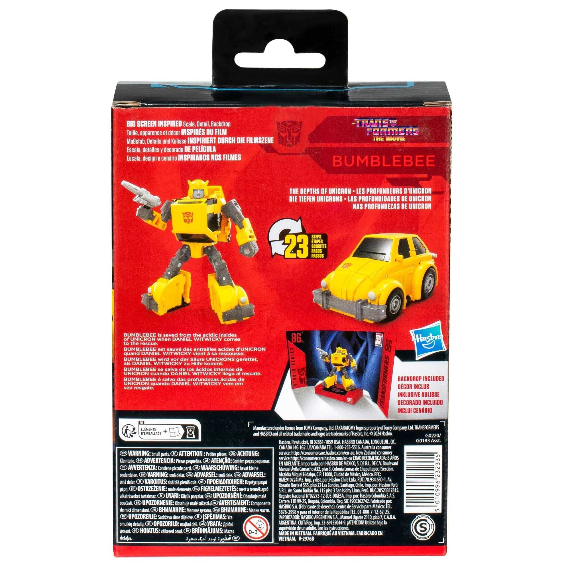 Transformers Studio Series Deluxe Transformers: The Movie 86-29 Bumblebee