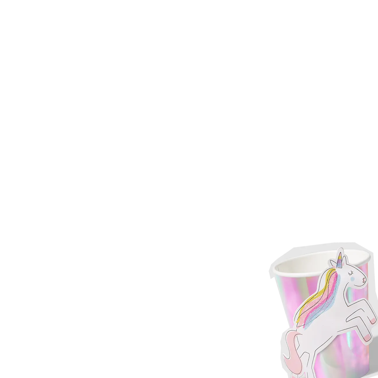 Unicorn Dreams Cups (10 per pack)