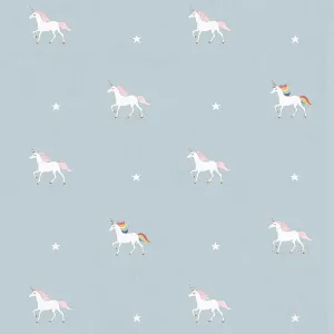 Unicorn Pale Duck Egg Roller Blind Sample