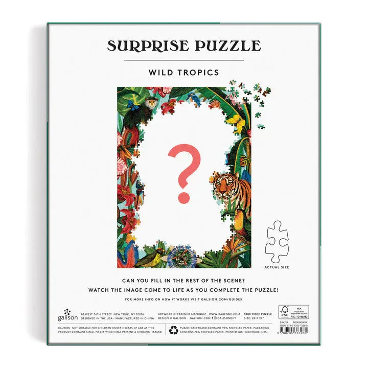 Wild Tropics - Surprise Puzzle (1000pcs)