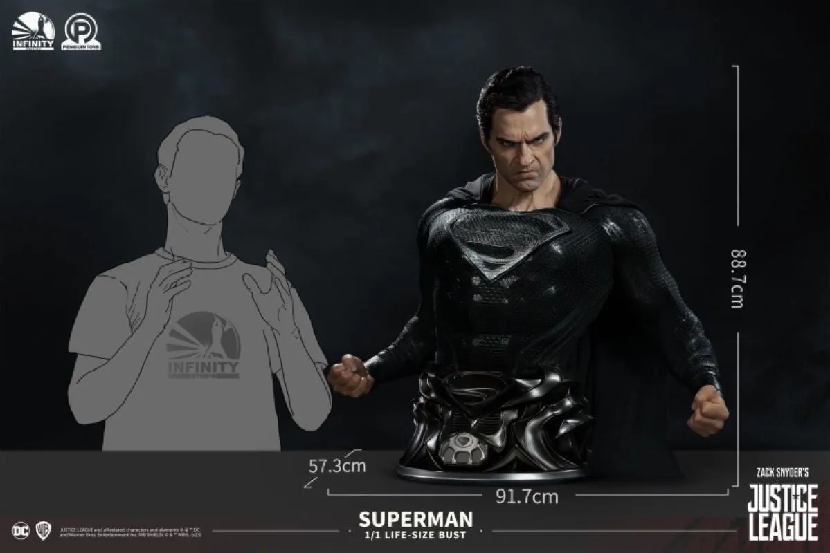 ZACK SNYDER'S JUSTICE LEAGUE 1:1 LIFE SIZE BUST