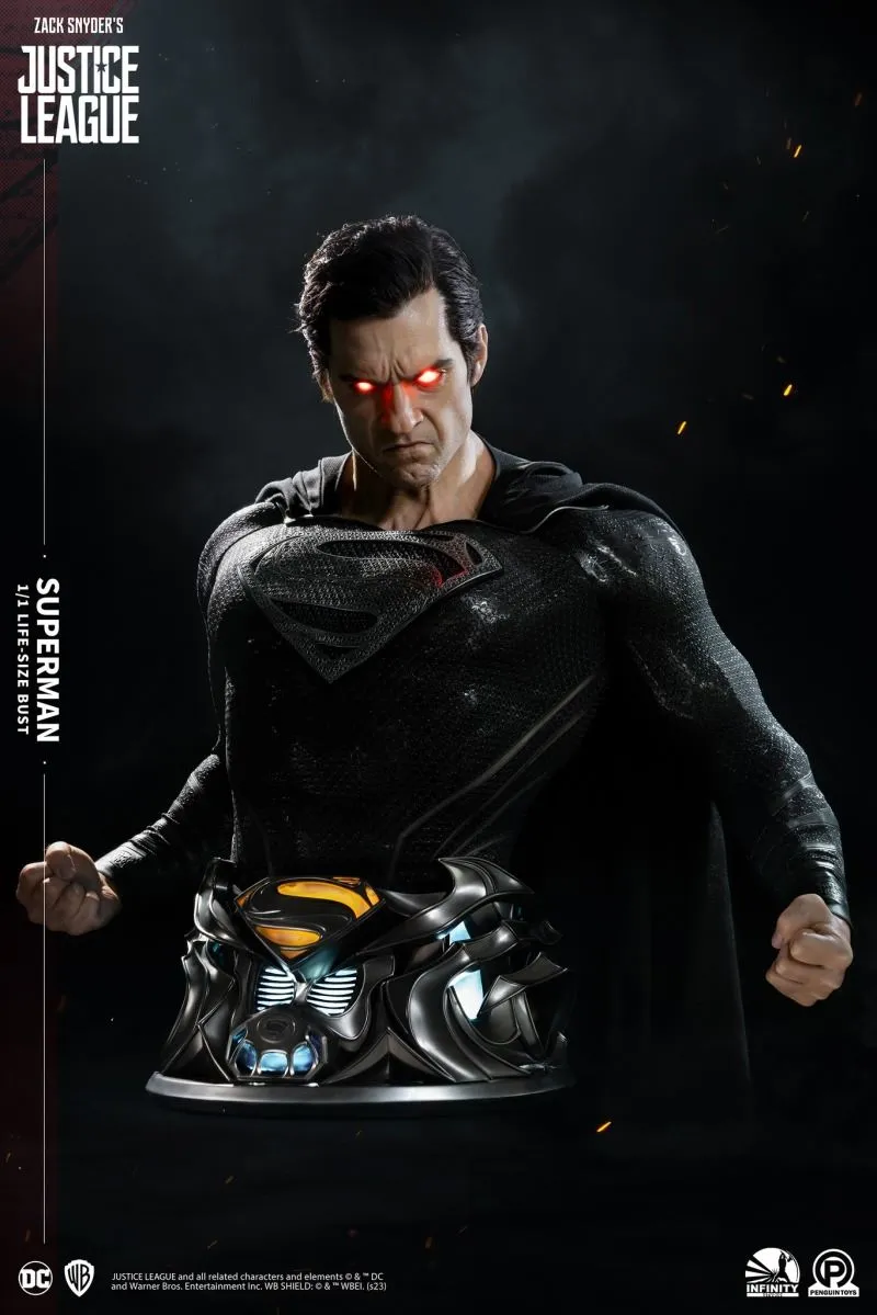 ZACK SNYDER'S JUSTICE LEAGUE 1:1 LIFE SIZE BUST